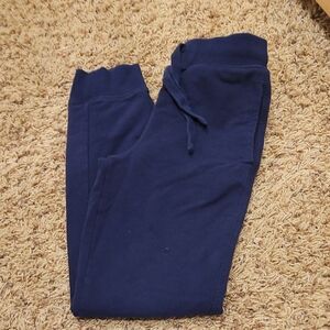 Comfy Kids Navy Joggers, Used But Like New